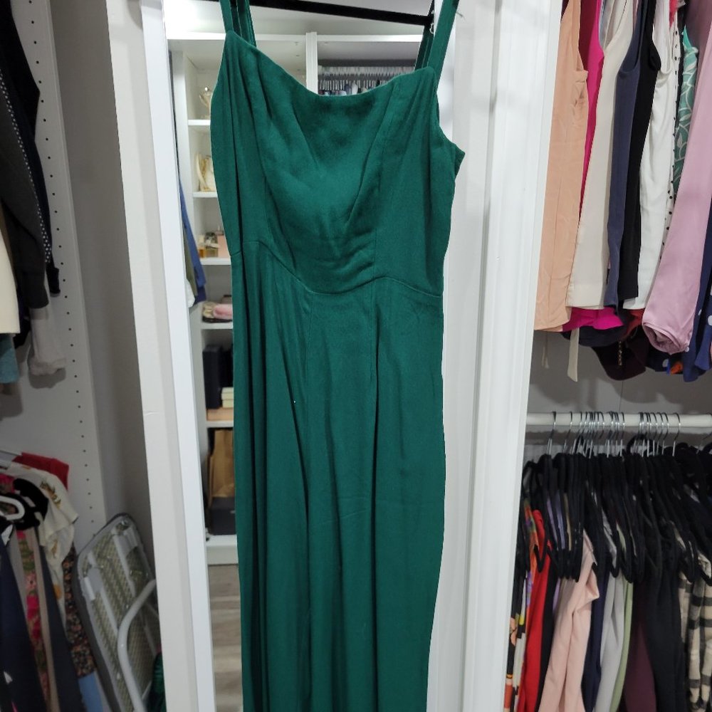 Reformation Green Jumpsuit size 2